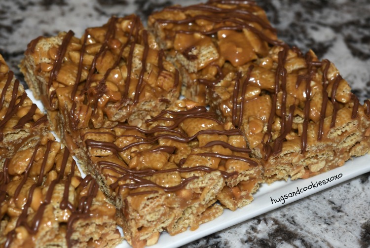 No-Bake Caramel Peanut Butter Bars