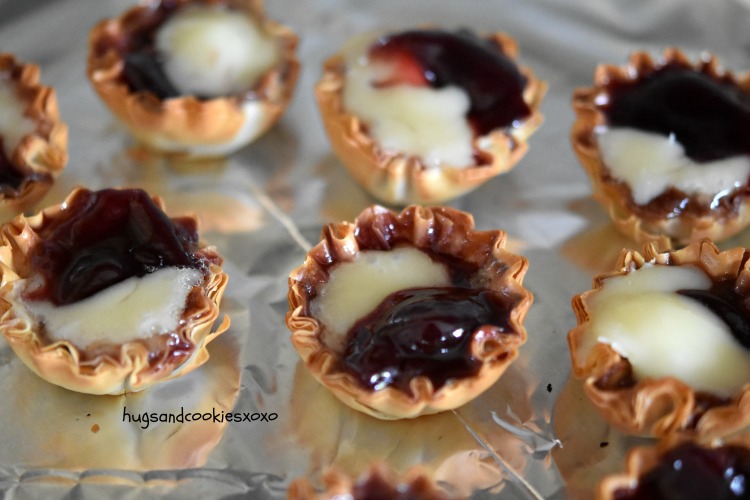 Raspberry Brie Cups