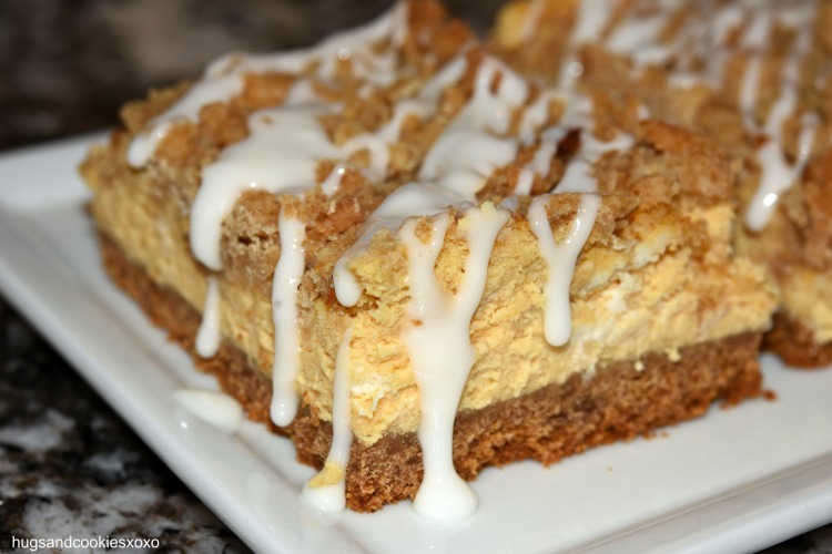 Pumpkin Cream Cheese Coffee Cake