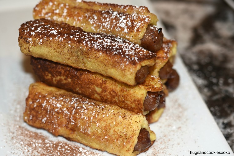 Sausage Stuffed French Toast Sticks