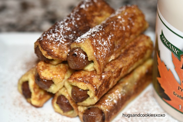 Sausage Stuffed French Toast Sticks