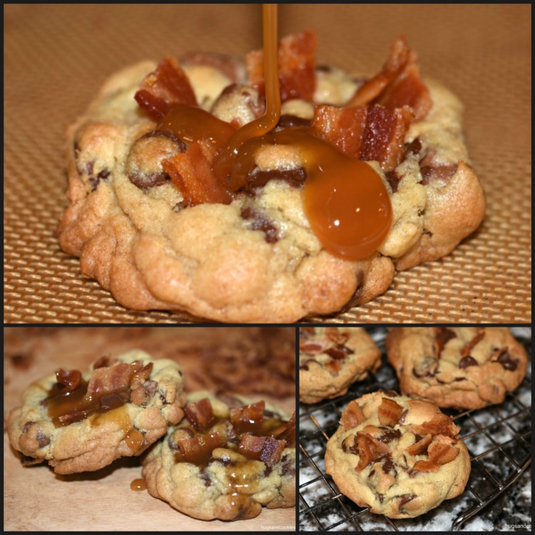 Bacon Caramel Chocolate Chip Cookies