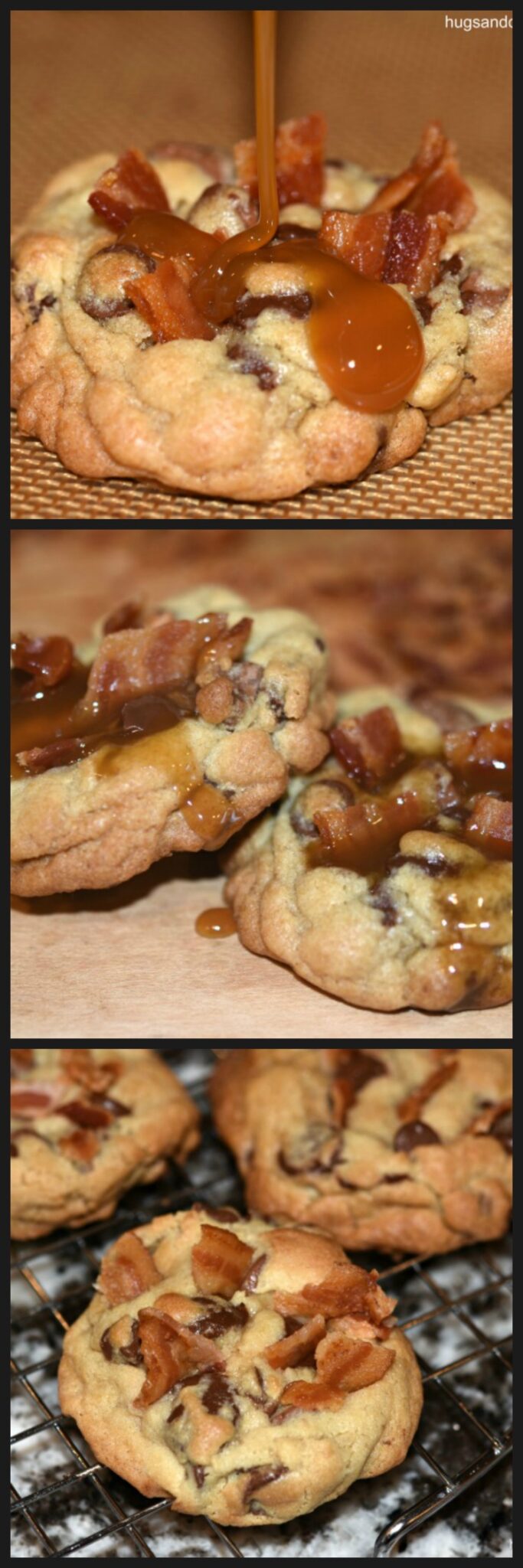 Bacon Caramel Chocolate Chip Cookies