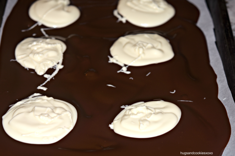 milk chocolate peppermint bark