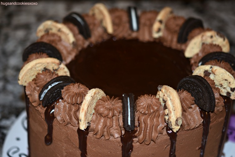 Brookie Cookie Triple Layer Cake