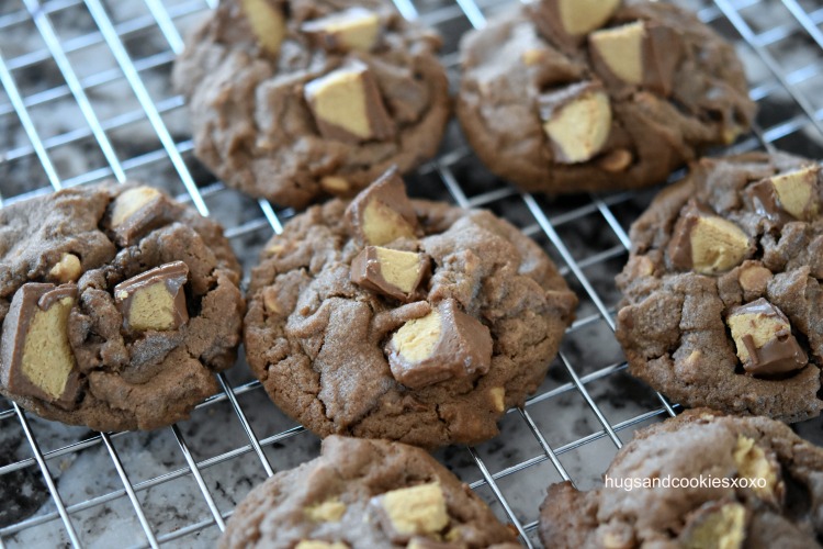 Peanut Butter Cup Chocolate Cookies