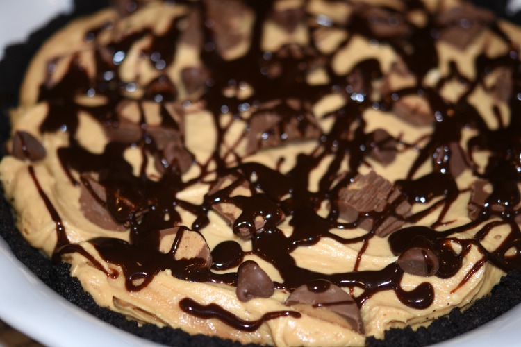 Peanut Butter Hot Fudge Pie