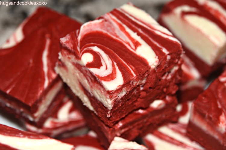 Red Velvet Fudge