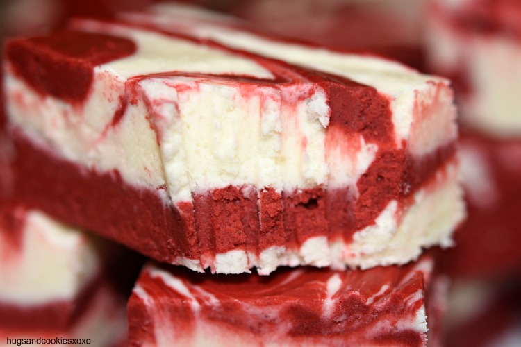 Red Velvet Fudge