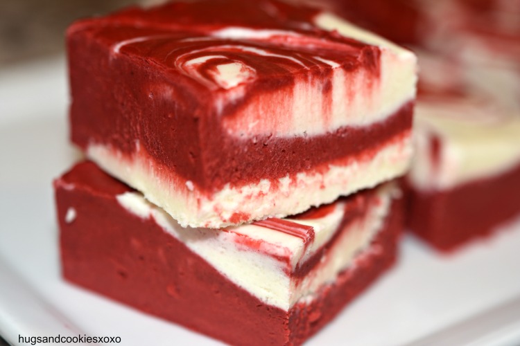 Red Velvet Fudge