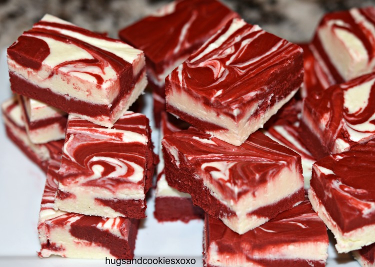 Red Velvet Fudge