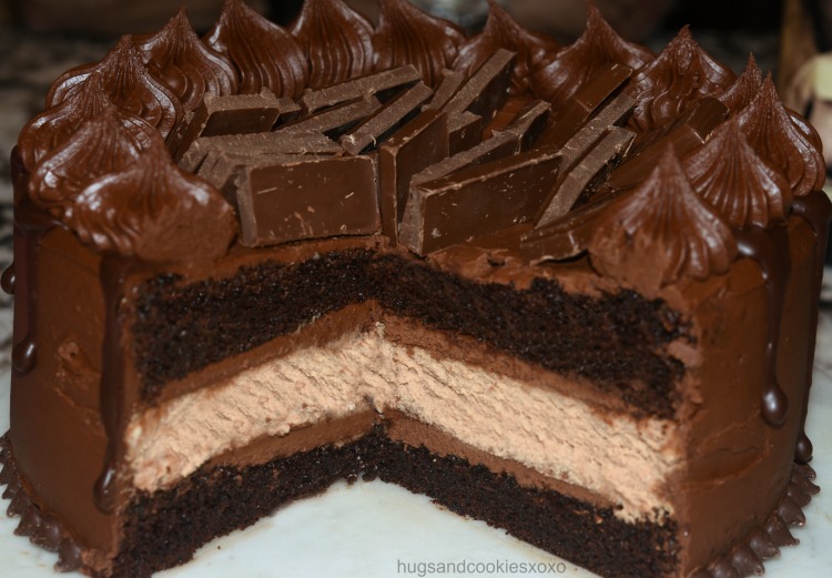 Hershey S Black Out Candy Bar Cake