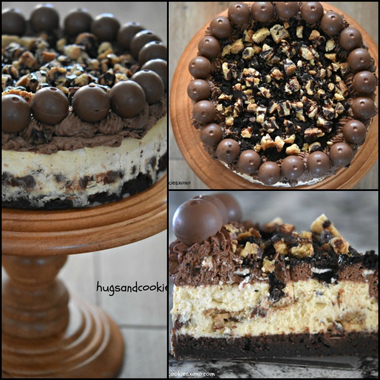 Brookie And Chocolate Ganache Ice Cream Cake by lifeloveandsugar