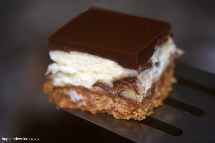 Rolo Cheesecake Squares