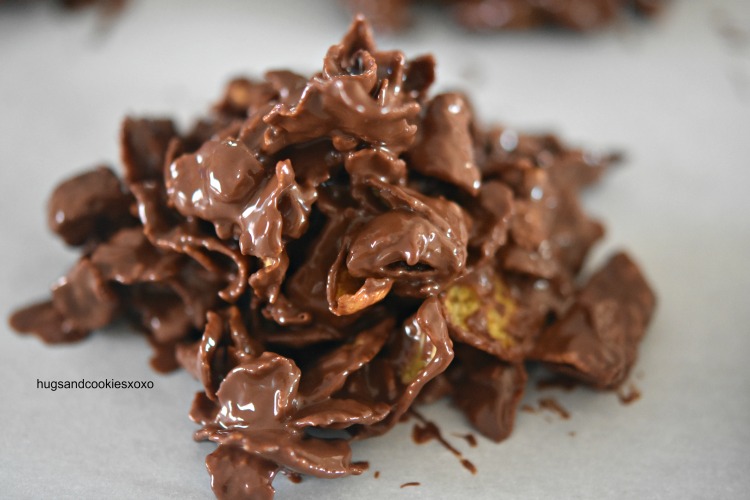 Chocolate Cornflake Clusters