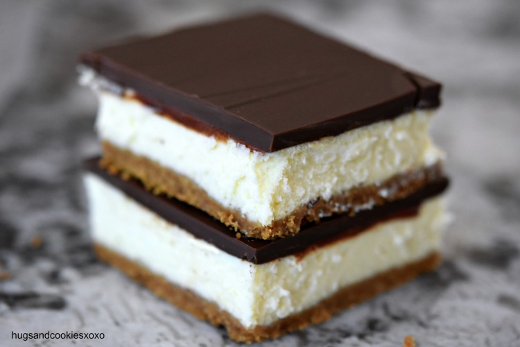 cream 3 cheesecake cheese packages of Ganache Cheesecake Bars