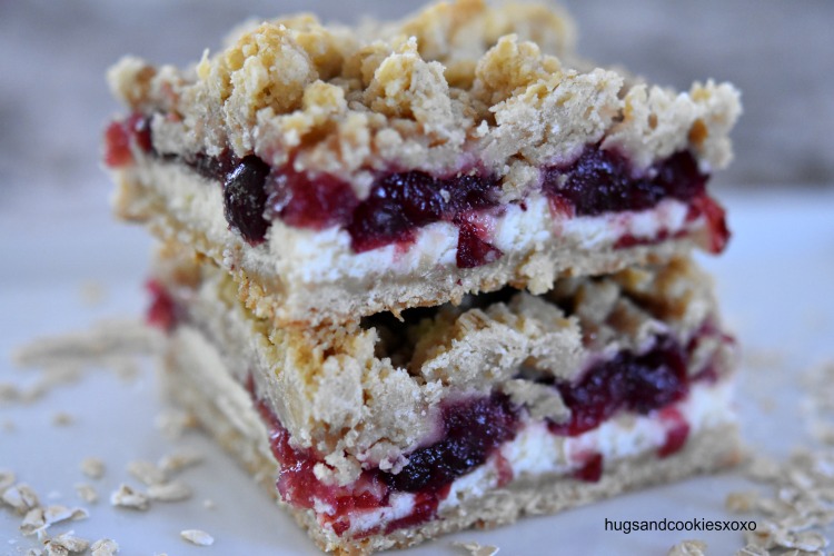 Cranberry Cheesecake Bars