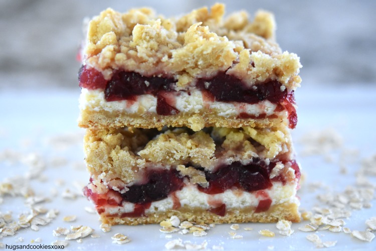 Cranberry Cheesecake Bars