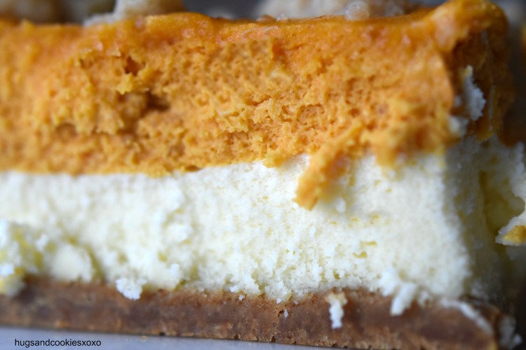 Pumpkin Cheesecake Bars