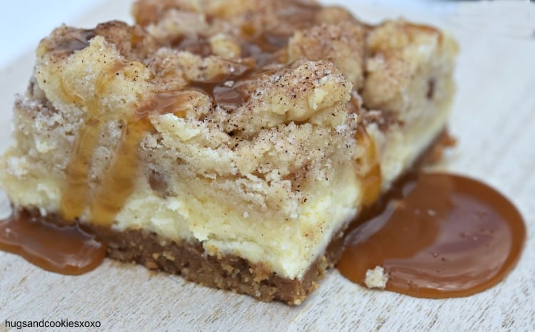 Snickerdoodle Cheesecake Bars