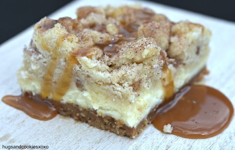 Snickerdoodle Cheesecake Bars