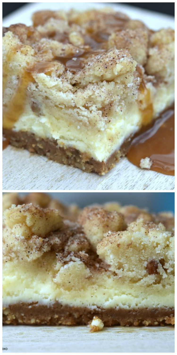 Snickerdoodle Cheesecake Bars