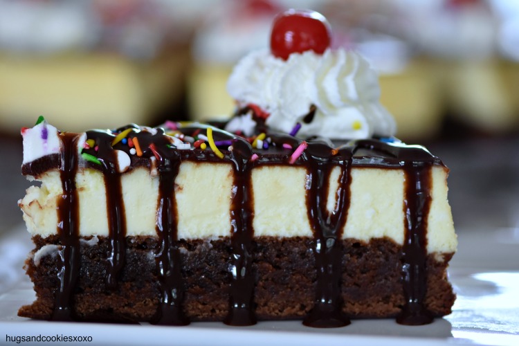 Brownie Sundae Cheesecake