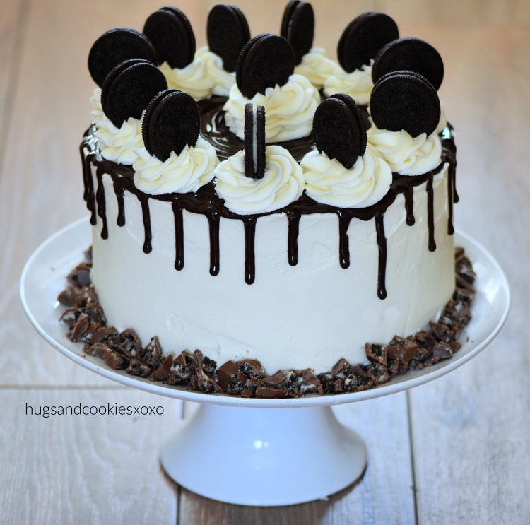 Vegan Oreo Cake - Cookie Dough Diaries