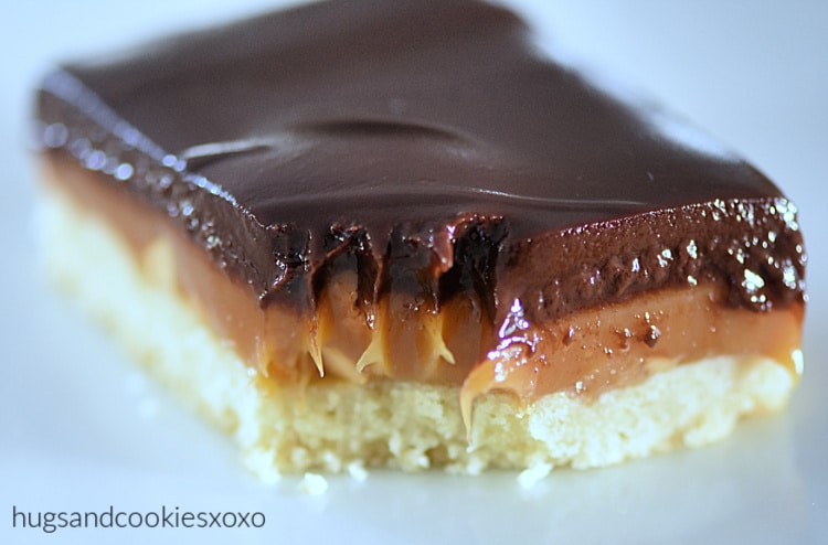 Chocolate Peanut Butter Caramel Bars