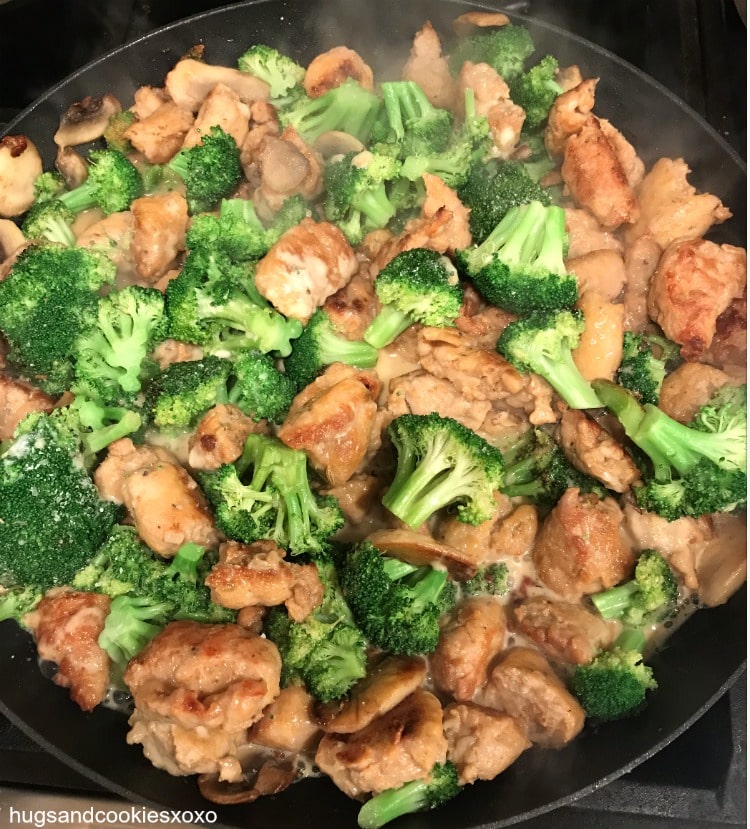 30 minute Chicken Sausage and Broccoli 