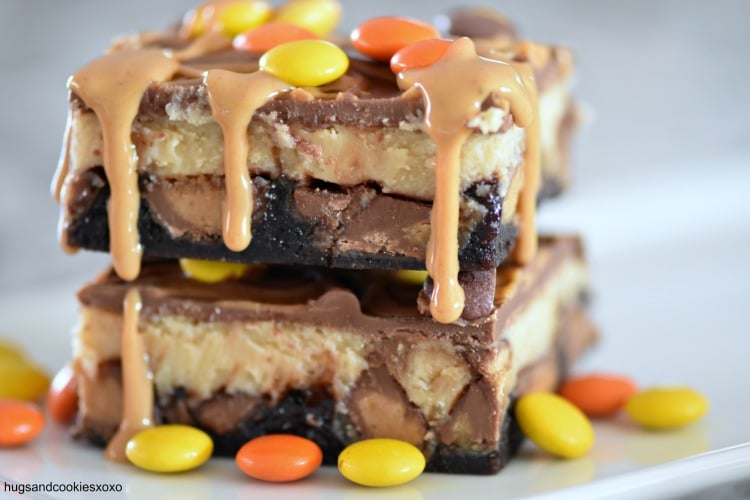 Peanut Butter Cheesecake Brownies