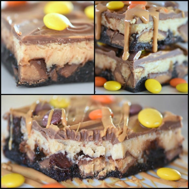 Peanut Butter Cheesecake Brownies