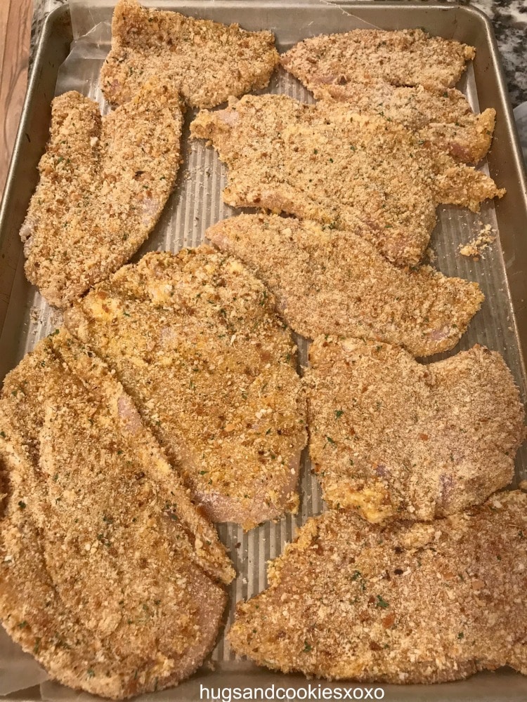 Make-Ahead Chicken Cutlets