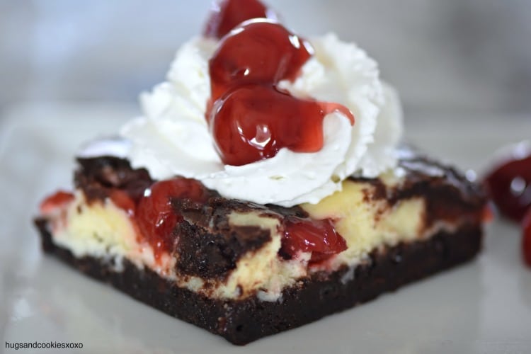 Cherry Cheesecake Brownies