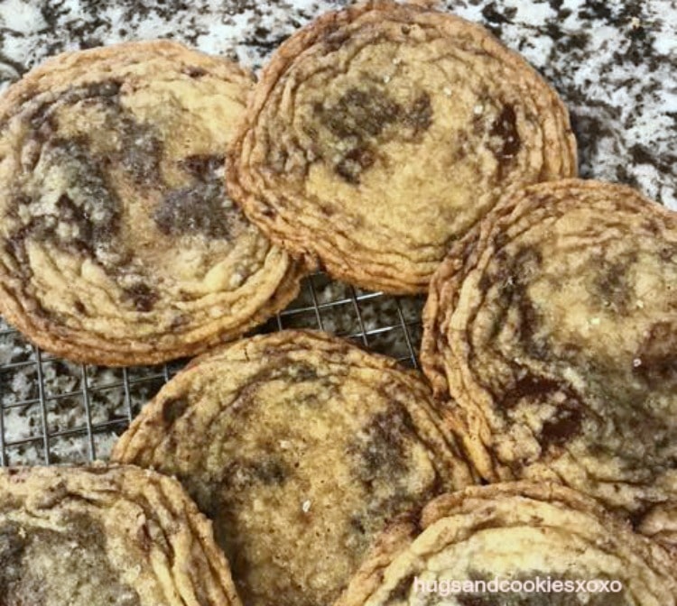 Pan Banging Chocolate Chunk Sea Salt Cookies