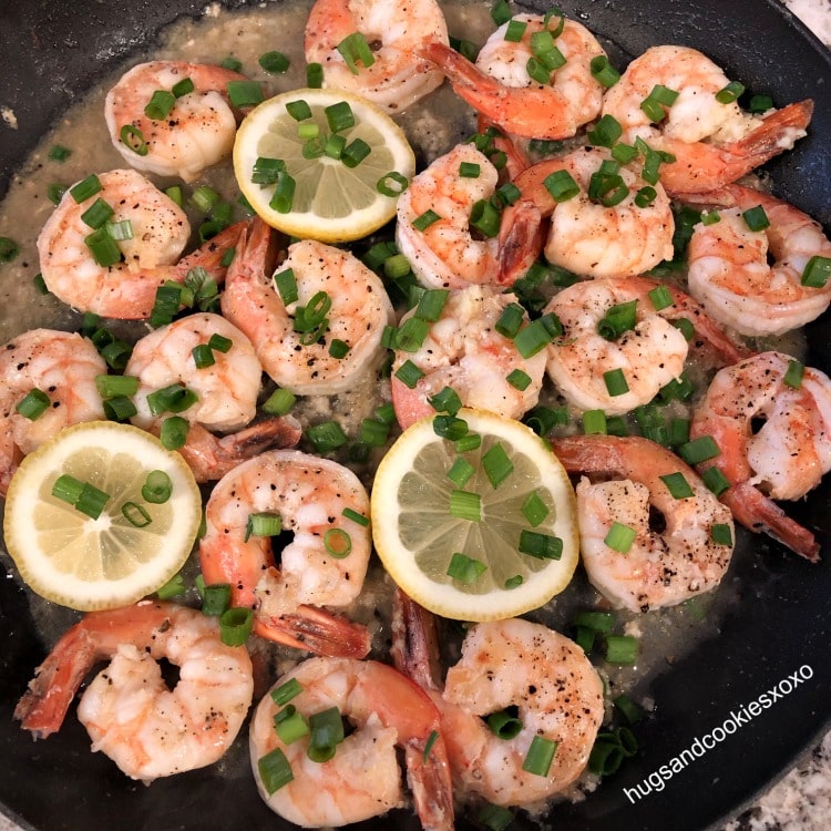 Buttery Garlic Lemon Shrimp