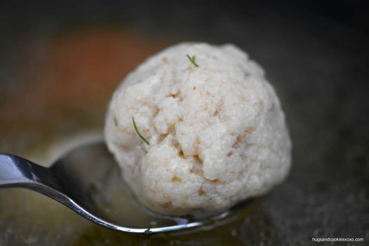 Mom's Matzoh Ball Soup