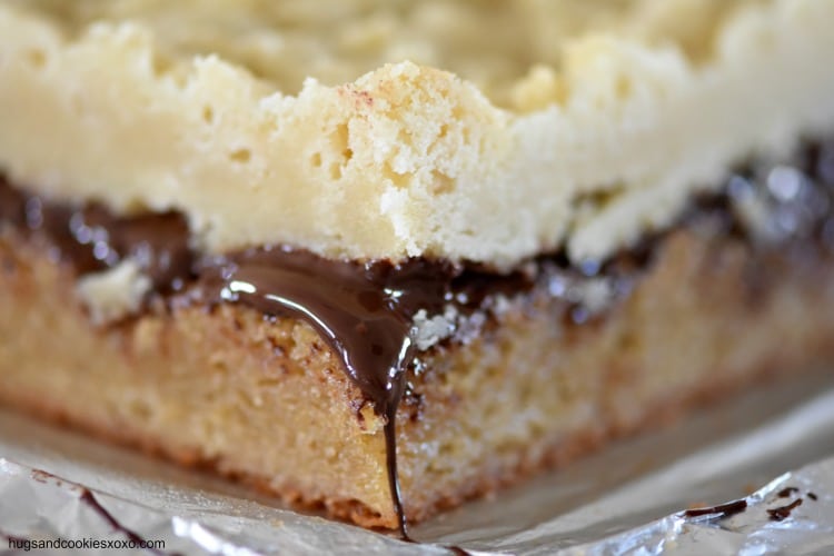Peanut Butter Brownie Crumb Cake