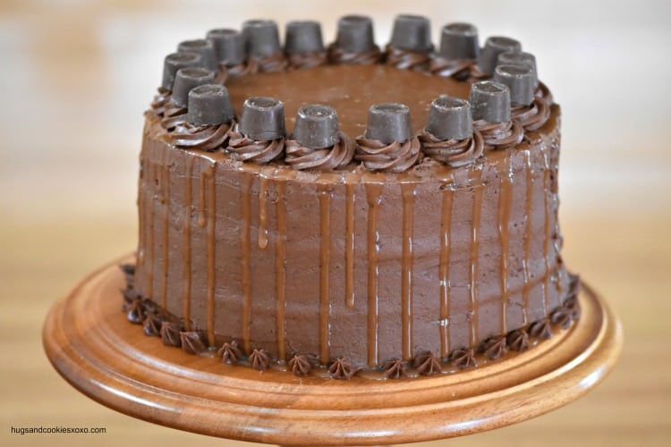 Rolo Caramel Chocolate Cake