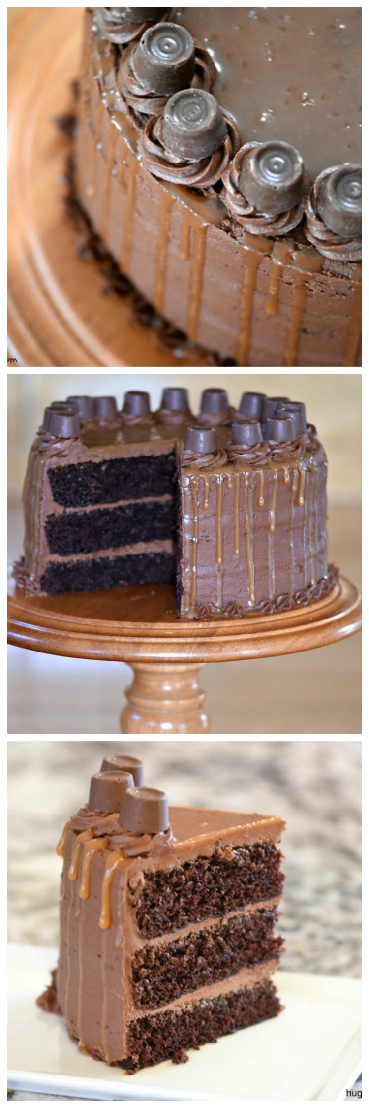Rolo Caramel Chocolate Cake
