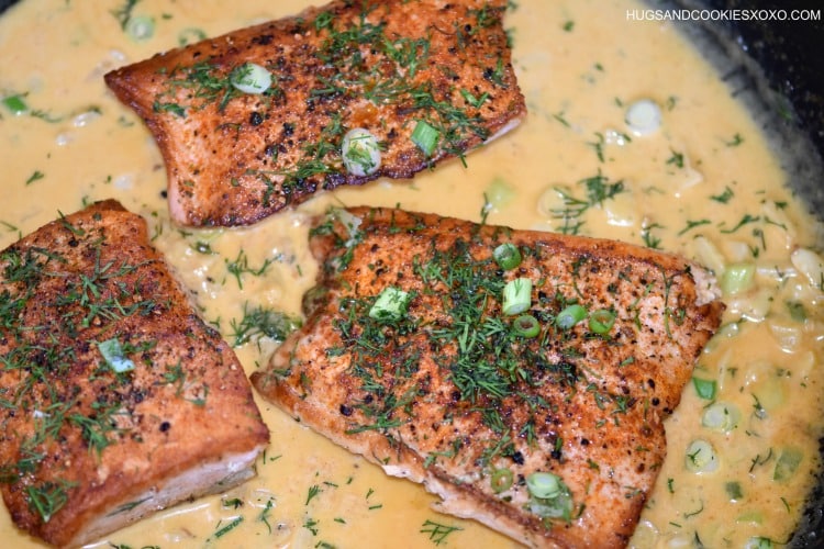 Creamy Parmesan Salmon