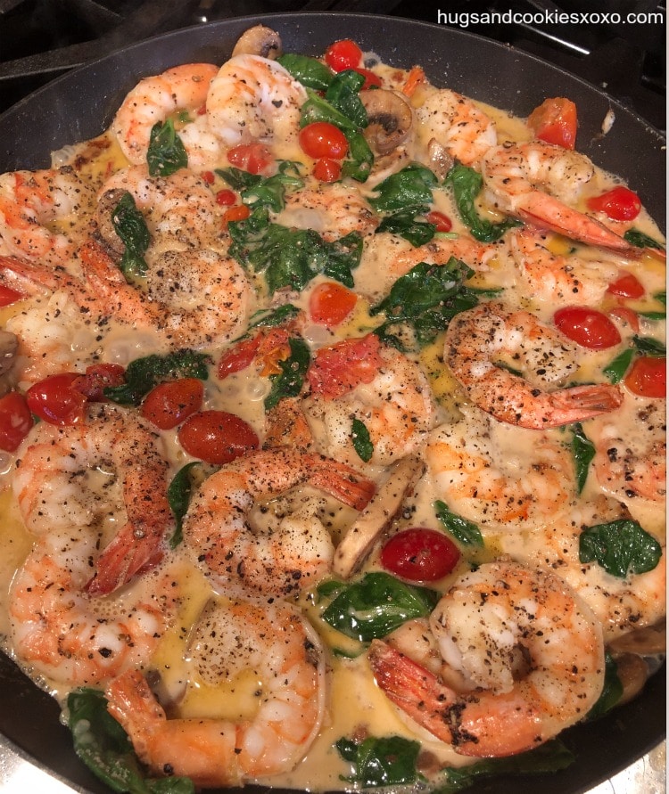 https://hugsandcookiesxoxo.com/wp-content/uploads/2019/04/shrimp-spinach-cream-tuscan-butter-sauce.jpg