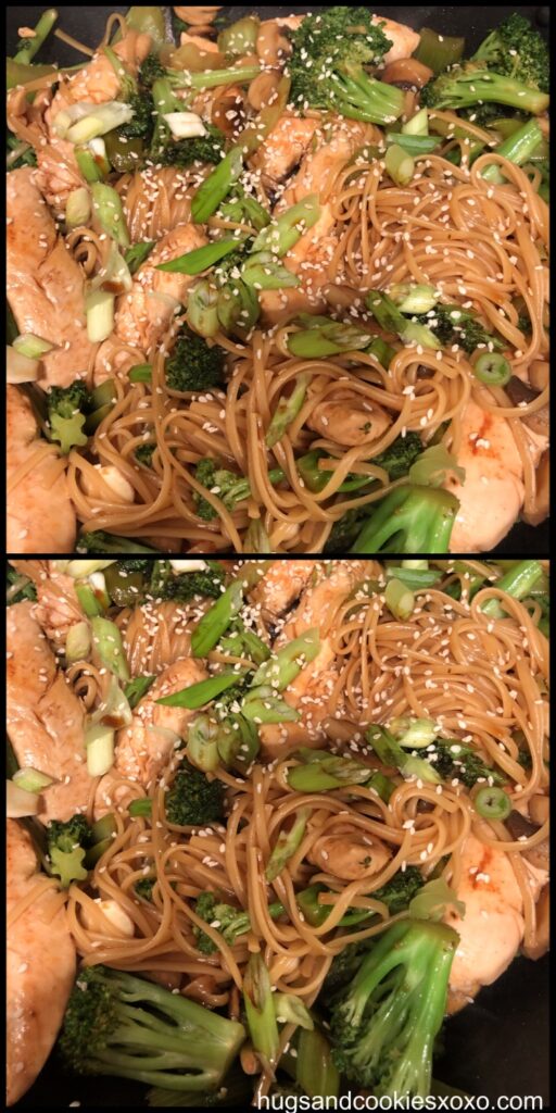 Chicken and Broccoli Lo Mein