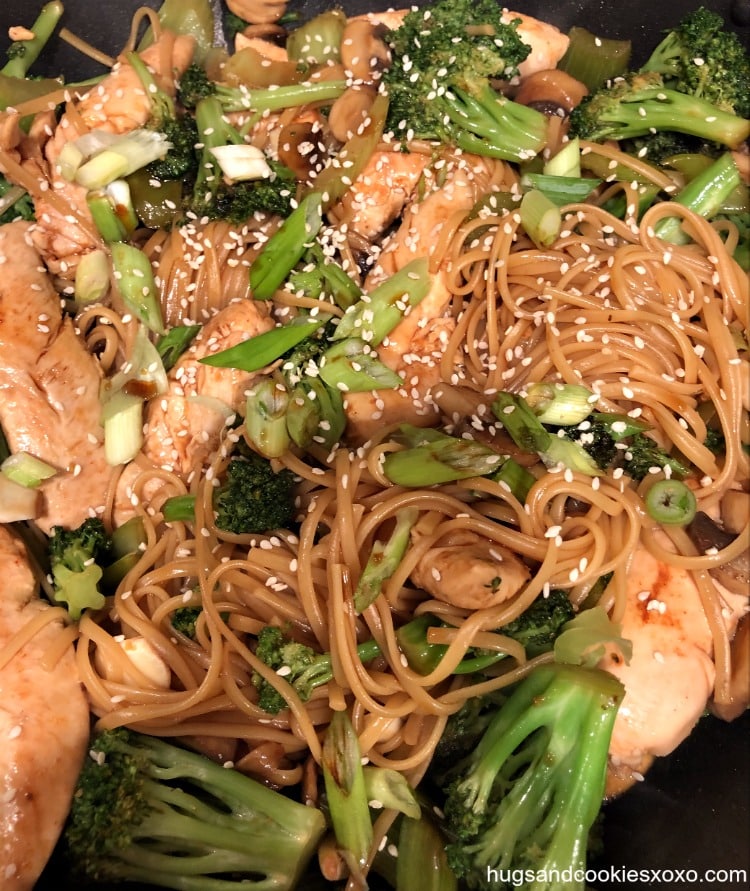 Chicken And Broccoli Lo Mein