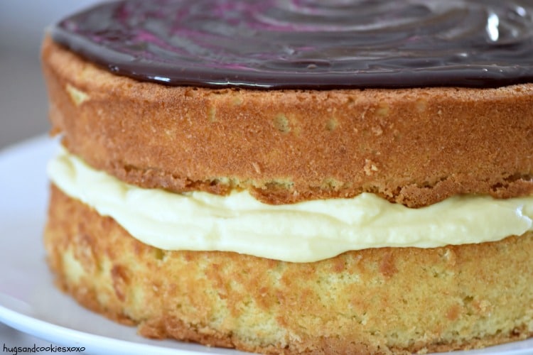 Boston Cream Pie Cake