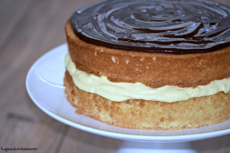 Boston Cream Pie Cake