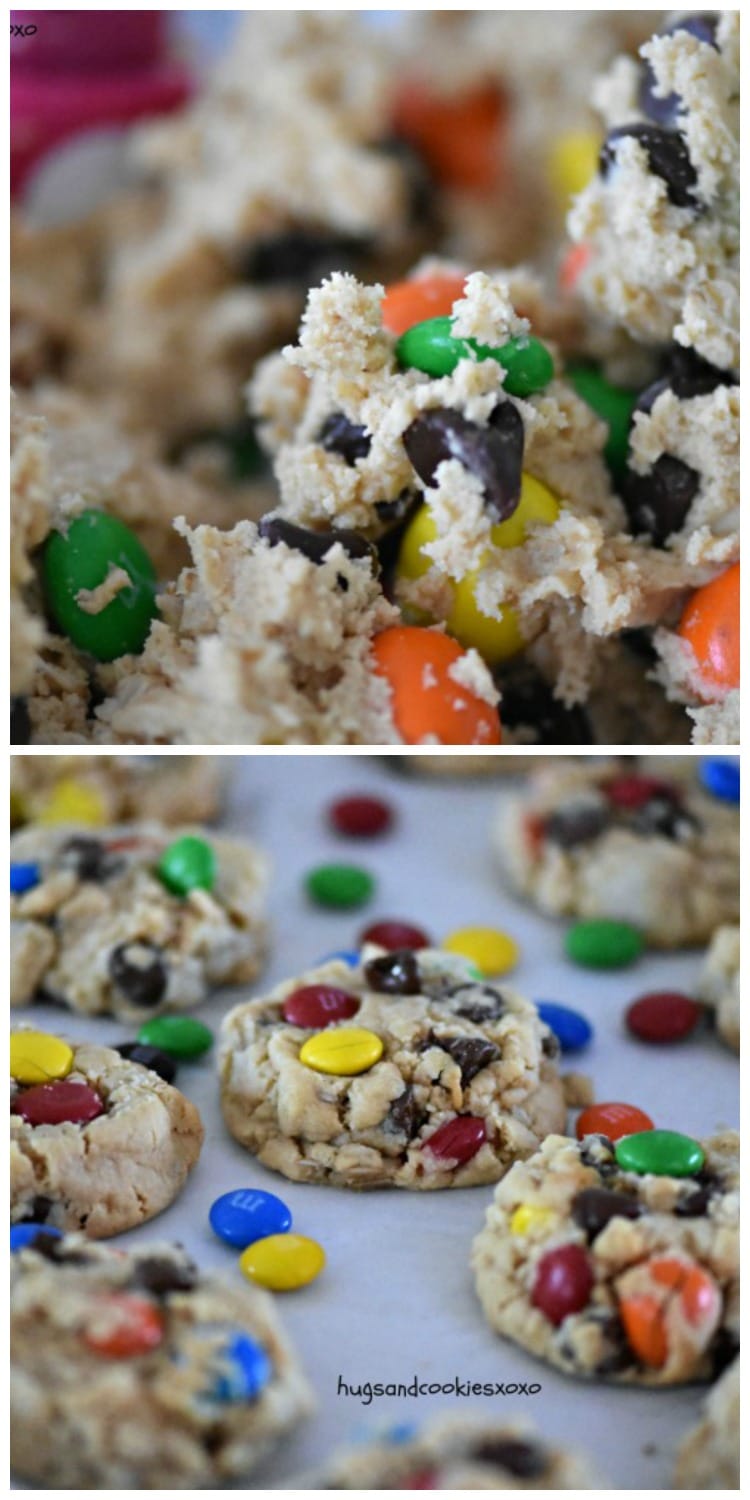 Loaded Monster Cookies