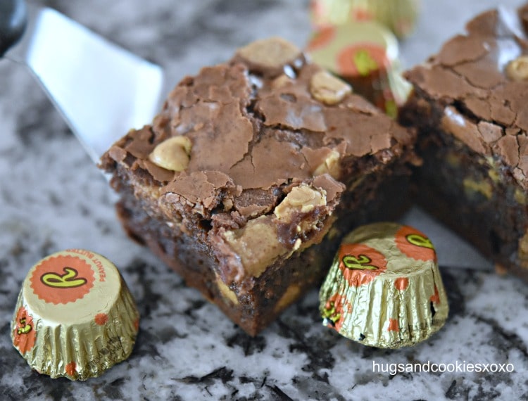 Peanut Butter Cup Brownies