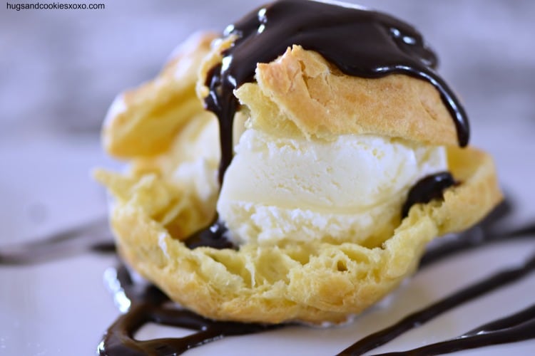 Ice Cream Profiteroles