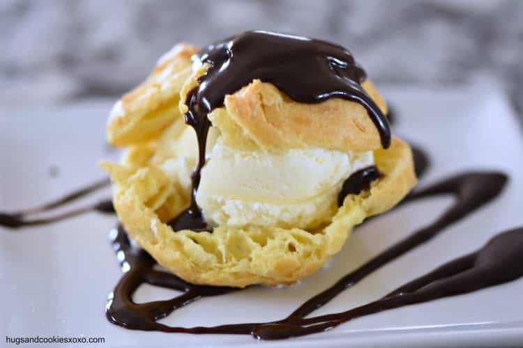 Ice Cream Profiteroles